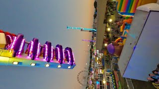 Space roller ride  Onride POV  Mackay show 2023 [upl. by Wolsky498]