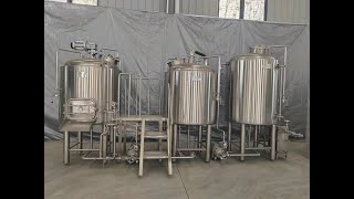 Croatia 500L Beer Brewing Equipment [upl. by Modie574]