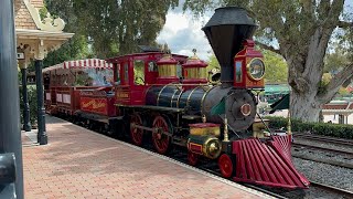 DRR C K Holiday 1 leads Disneyland limited in Anaheim CA [upl. by Jew]