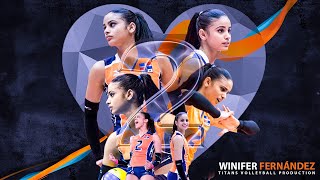 The Art of Winifer Fernandez  The Most Lovely Volleyball Libero in the World HD [upl. by Faustus]