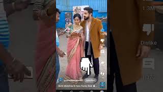 Rishi Malishka Ki New Funny Reel Bhagya Lakshmi Serial Today Episode funny shorts [upl. by Sell932]