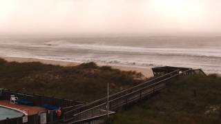 Hatteras and Hurricane Matthew Surf Conditions [upl. by Taran]