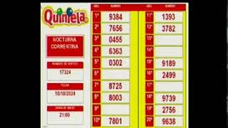 Quiniela Correntina Sorteo en VIVO de Quiniela Correntina [upl. by Ernald]