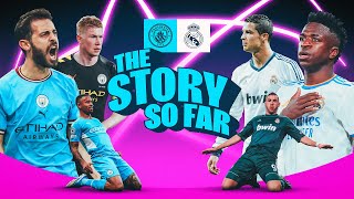 Man City v Real Madrid  The story so far  KDB Ronaldo Aguero Benzema [upl. by Itnava]