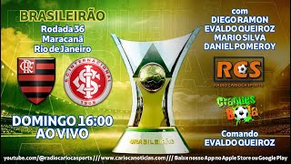 Flamengo x Internacional  Brasileirão 2024 Rodada 36  AO VIVO [upl. by Euqinomad]