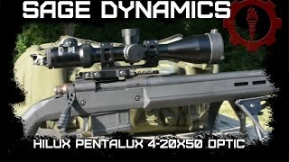 Hi Lux Pentalux 420x50 Tac V scope [upl. by Nalla]