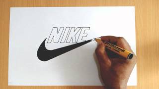 How to Draw the Nike Logo [upl. by Lsiel]