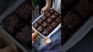 Best Chocolate Brownies recipe food shortvideo [upl. by Tinor127]