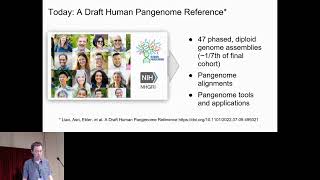 A Draft Human Pangenome Reference  Benedict Paten  HiTSeq  Keynote  ISMB 2022 [upl. by Meave200]