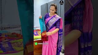 COTTON GADWAL SAREES  8886222579  NO RETURN  DELIVERY AVAILABLE  HANAMKONDA [upl. by Sacram]