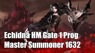 Lost Ark Master Summoner  Echidna Hard Mode G2 Prog Clear  1631 [upl. by Ydnys]