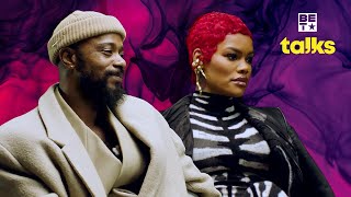 LaKeith Stanfield amp Teyana Taylor Discuss Spirituality In “The Book of Clarence”  BET Talks [upl. by Zebulon24]