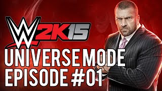 WWE 2k15 Universe Mode 01 quotWelcome Backquot [upl. by Lachish]