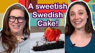 Swedish Sticky Chocolate Cake Bake [upl. by Aititel]