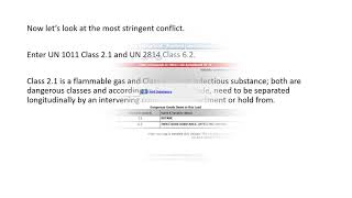 IMDG Code 3918  How do I complete a stowage and segregation check [upl. by Iuq39]