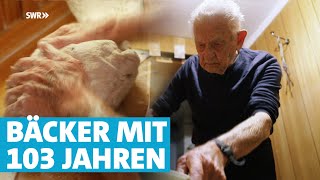 103jähriger Bäckermeister backt noch immer sein eigenes Brot [upl. by Yrolam]