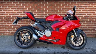 Ex Demo Ducati Panigale V2 24 Reg 226 miles £15995 [upl. by Greabe]