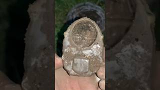 Victorian bird feeder found bottle digging Glasgow Scotland [upl. by Beryl]