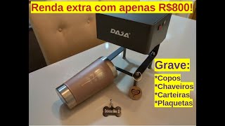 Review gravadora Daja DJ6  Renda extra investindo apenas R800 [upl. by Cheke]