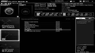 MSI 微星 B450MA PRO MAX VT開啟 SVM開啟 [upl. by Odranreb]