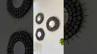 Elegant Wall Decor From Waste Material Home Decoration DIY walldecor homedecor diy [upl. by Oibesue]