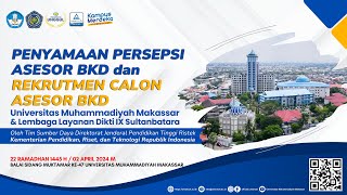 PENYAMAAN PERSEPSI ASESOR BKD amp REKRUTMEN CALON ASESOR BKD [upl. by Piscatelli]