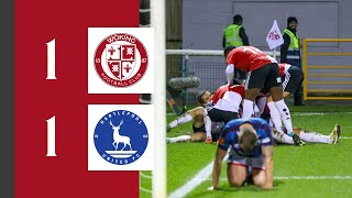 LATE EQUALISER  Woking 11 Hartlepool United  Match Highlights [upl. by Sandy525]