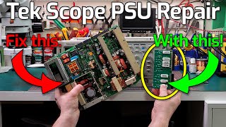 Tektronix TDS600700 Scope PSU Repair [upl. by Ived805]