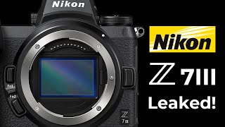 Nikon Z7 III  Release Date amp Specs Confirmed [upl. by Nitsyrc]