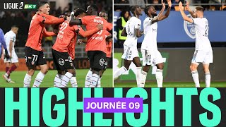 Résumé 9ème journée  Ligue 2 BKT 2425 [upl. by Stephen]