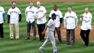 Mariners 2001 Team Reuinited at Safeco Field 10th Anniversary of 116 Wins LIVE HD [upl. by Aham]