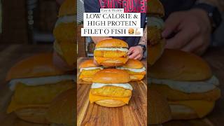 High Protein Filet O Fish Only 346 Calories🍔🐟💪food shorts highproteinrecipes [upl. by Sirahc480]