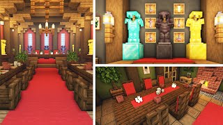 11 Quick Tips for Minecraft INTERIOR DESIGN [upl. by Shererd]