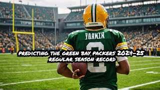 Predicting the Green Bay Packers 202425 regular season record [upl. by Criswell]