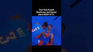 Damian Lillard vs Westbrook is such an underrated rivalry russellwestbrook nbahighlights shorts [upl. by Ennaerb]