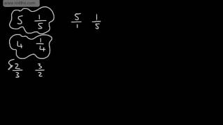 91 GCSE Maths  What is a Reciprocal  Reciprocals  Higher and Foundation [upl. by Noe]