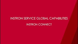 Instron® Professional Services  Instron Connect [upl. by Winterbottom]