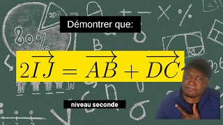 Vecteurs du plan  Mathématiques seconde [upl. by Read]