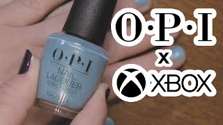 OPI x Xbox Sage Simulation Nail polish for gamers [upl. by Nabe528]