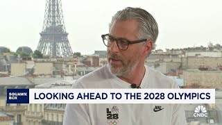 LA 2028 chairman Casey Wasserman on looking ahead to the 2028 Olympics [upl. by Aicilram]