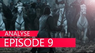 GAME OF THRONES  Staffel 6  Episode 9  Die Schlacht der Bastarde  Analyse und Recap [upl. by Eziechiele]