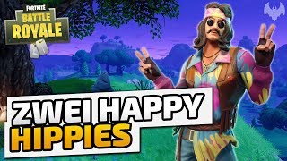 Zwei Happy Hippies  ♠ Fortnite Battle Royale ♠  Deutsch German  Dhalucard [upl. by Fattal]