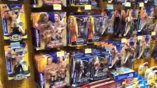 WWE ACTION INSIDER Annoying Customers Walmart Store Mattel Wrestling Figures Aisle Elite series [upl. by Asertal]