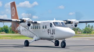 FIJI Airways DHC6 Twin Otter  Nausori Suva to Nadi [upl. by Werna428]