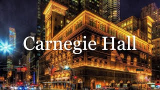 Carnegie Hall Documentary [upl. by Geirk776]