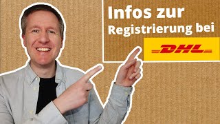 Bei DHL registrieren für Packstation Ablageort Bonuspunkte … [upl. by Walls]