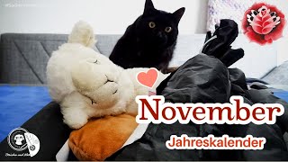 Jahreskalender November  Sockenwolle  Maschenschäfchen [upl. by Naiditch]