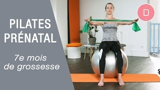 Pilates Prénatal  7ème mois de grossesse [upl. by Otsirave979]