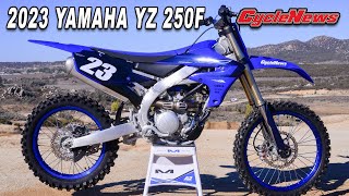 2023 Yamaha YZ250F  250 Shootout  Cycle News [upl. by Longo]