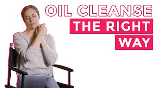 How To Oil Cleanse  The Oil Cleansing Method with Britta Plug [upl. by Shay]